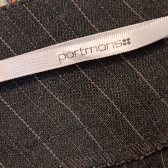 Portmans Pin Striped Skirt - Picture 8 of 10